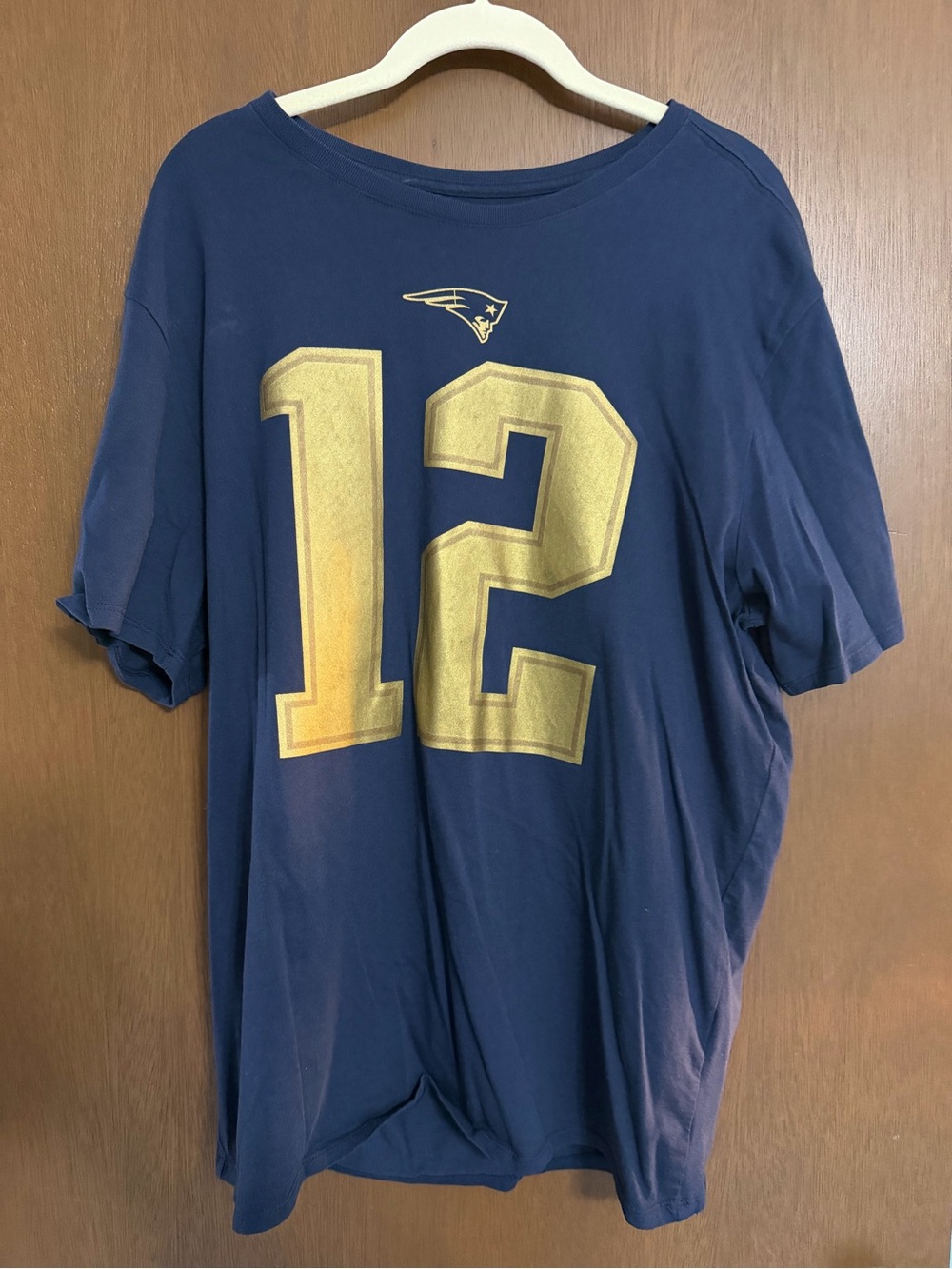 Nike Navy NFL Brady #12 Dri Fit Tee